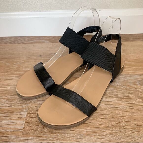 Steve Madden Size 9.5 Darnell Black Sandals - Picture 3 of 11